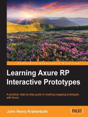 cover image of Learning Axure RP Interactive Prototypes